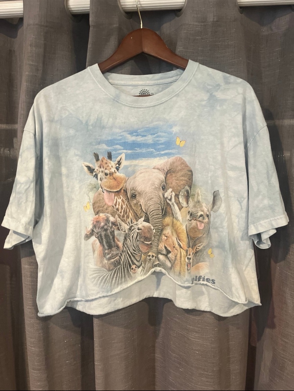 The Mountain Animal Selfie Graphic Tee